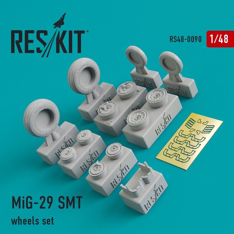 1:48 Mikoyan MiG-29 SMT wheels set