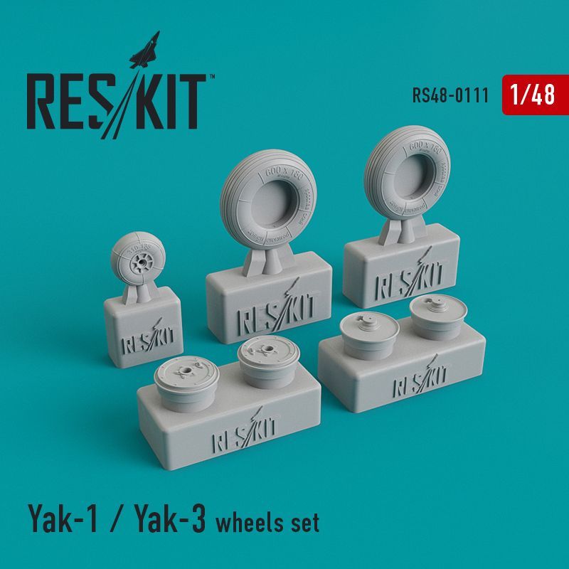 1:48 Yakovlev Yak-1 / Yak-3 wheels set