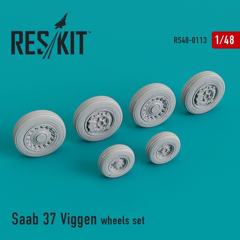 1:48 Saab AJ-37/SK-37/ 'Viggen' wheels set