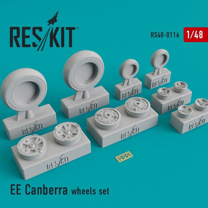 1:48 EE BAC/EE Canberra wheels set