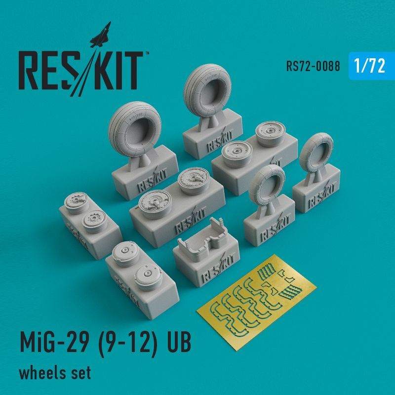 1:72 Mikoyan MiG-29 (9-12) UB wheels set
