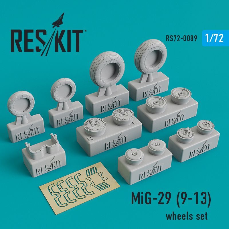 1:72 Mikoyan MiG-29 (9-13) wheels set