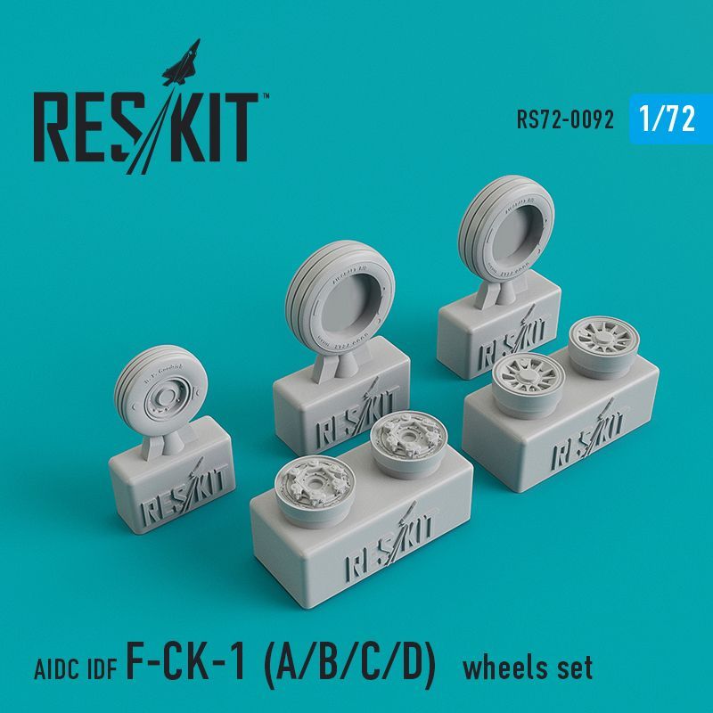 1:72 AIDC IDF F-CK-1 A/B/C/D Wheel Set