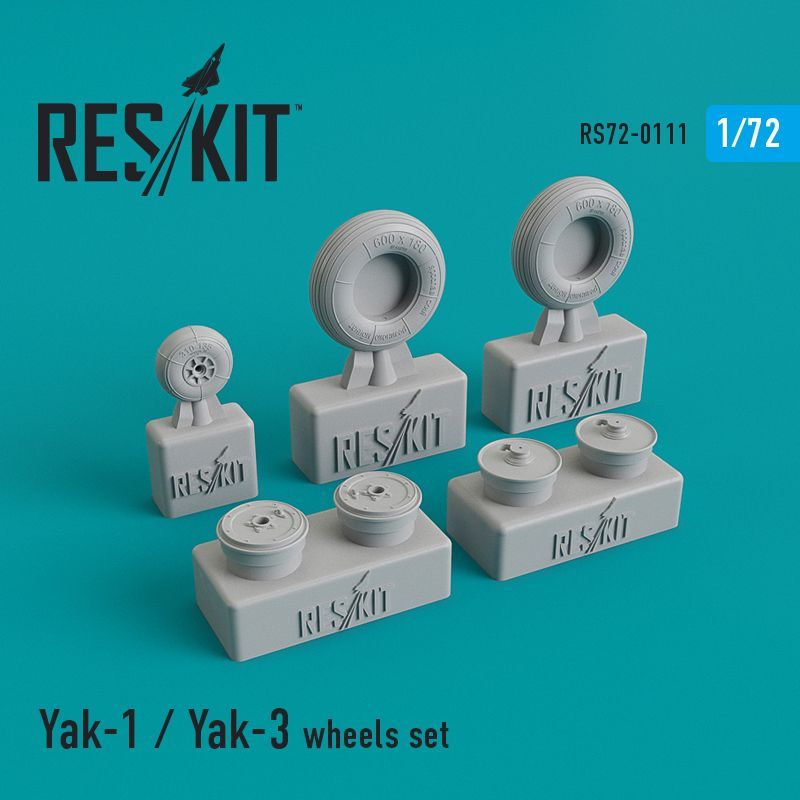 1:72 Yakovlev Yak-1 / Yak-3 wheels set
