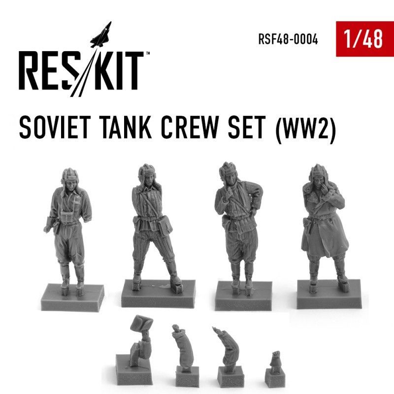 1:48 Soviet Tank Crew (WW2)