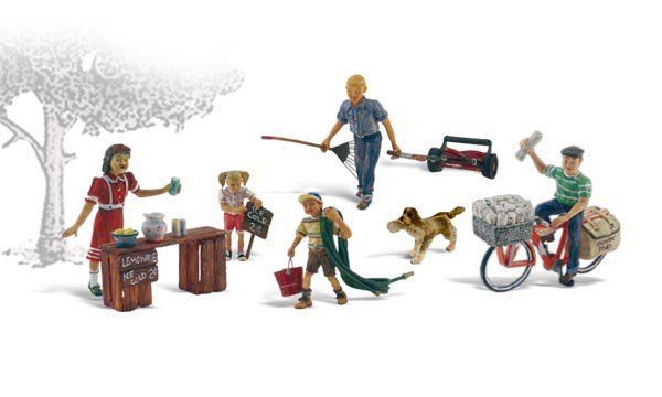 Summertime Jobs - HO Scale