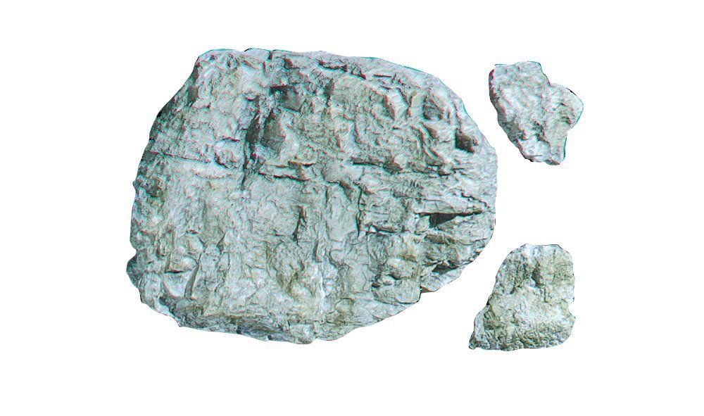 Forma na skalní útvary - velký plochý balvan