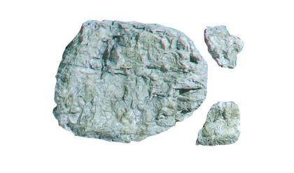 Forma na skalní útvary - velký plochý balvan