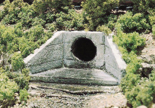 Concrete Culvert - HO Scale