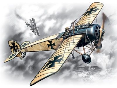 1:72 Pfalz E-IV: WWI German Fighter