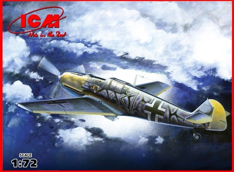 1:72 Bf 109E-7/B: WWII German Fighter - Bomber