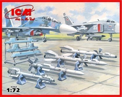 1:72 Soviet Air-to-Air Aircraft  Armament  (R-27ER: R-27ET: R-73: R-77 missiles)