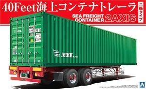 1:32 40 Feet Maritime Container Trailer (Two-axis Type)