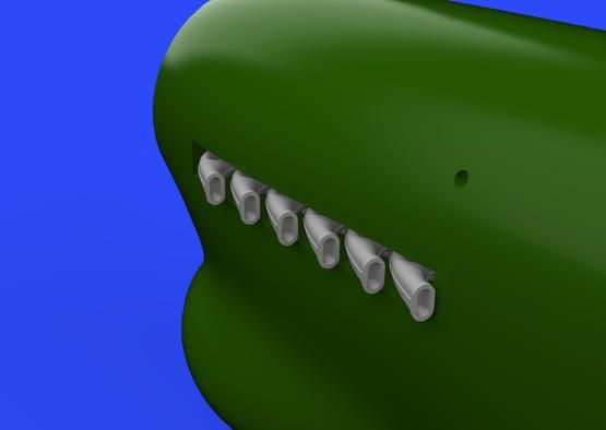 1:48 Tempest Mk. V exhaust stacks