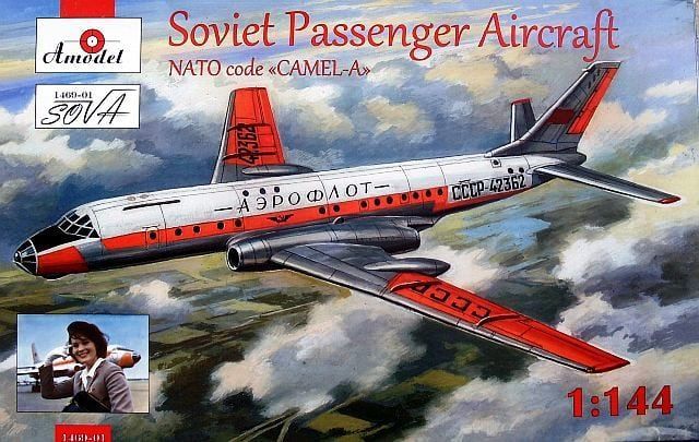 1:144 Soviet Passenger Aircraft NATO code CAMEL-A