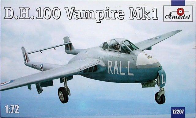 1:72 D.H. 100 Vampire Mk1