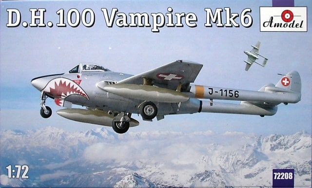 1:72 D.H. 100 Vampire Mk.6