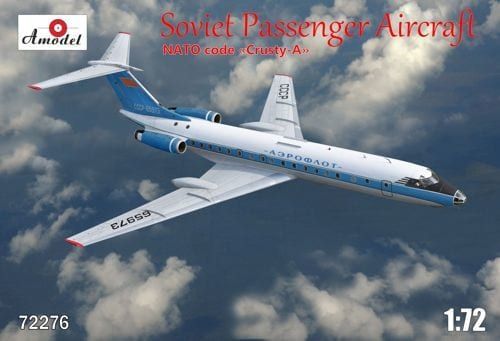1:72 Soviet Passenger Aircraft Tu-134 Crusty-A Aeroflot decals