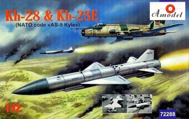 1:72 Kh-28 & Kh-28E rockets NATO code 'AS-9 Kyle'