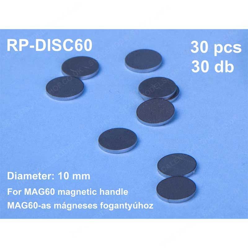 10 mm steel discs for magnetic handle (30pcs.)