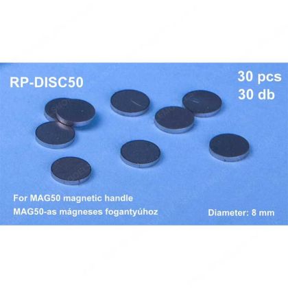 8 mm steel discs for magnetic handle (30pcs.)