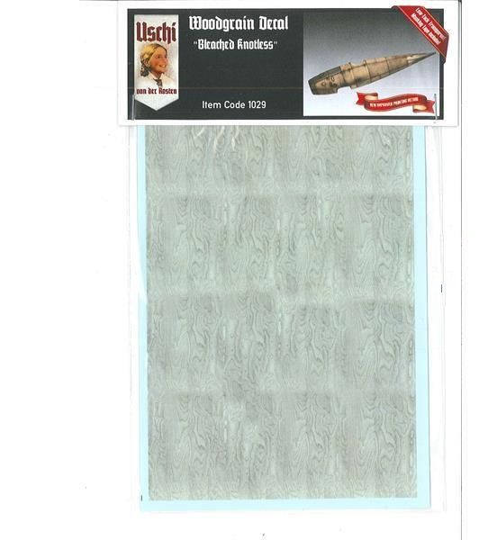 1:35 Railway Wagon PlankingKnotless Bleached