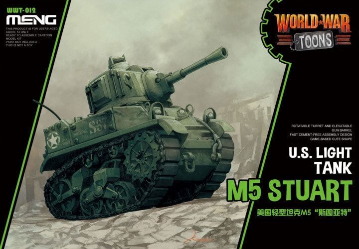 World War Toons M5 Stuart