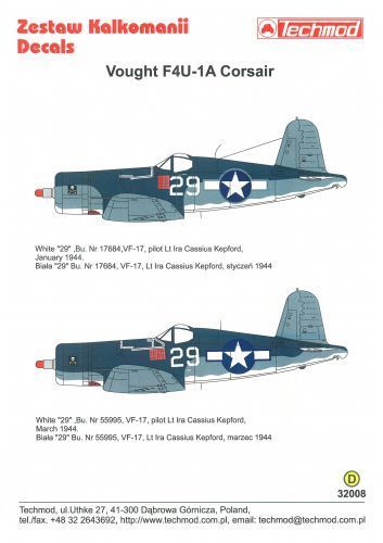 1:32 F4U-1A Corsair