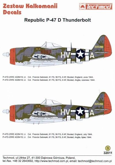 1:32 P-47D Thunderbolt