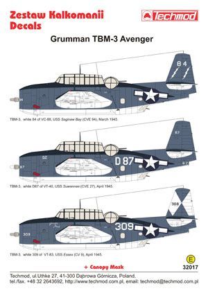 1:32 Grumman TBM-3 Avenger