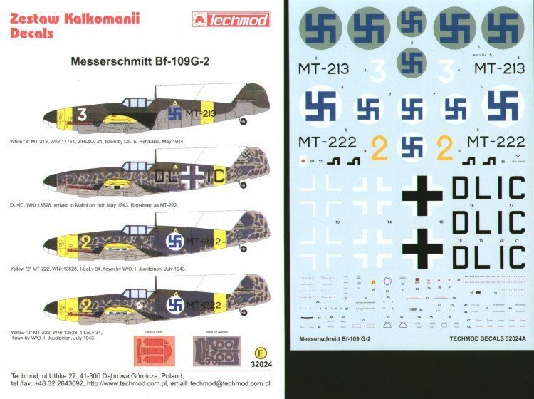 1:32 Messerschmitt Bf-109G-2
