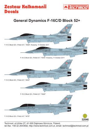 1:32 General Dynamics F-16C/D Block 52+