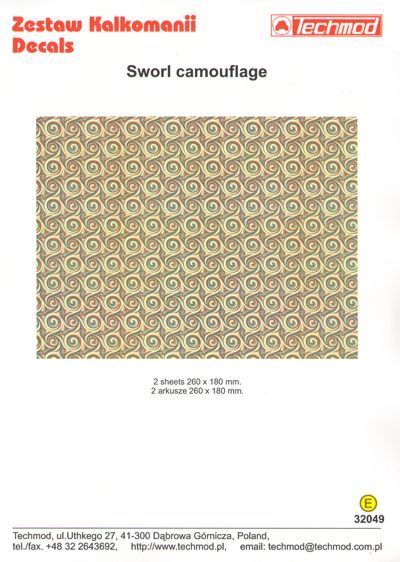 1:32 Sworl camouflage WWI