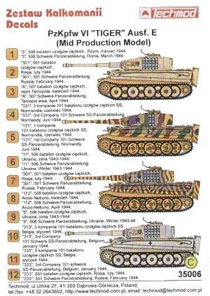 1:35 PzKpfw VI Tiger I Ausf.E (mid)