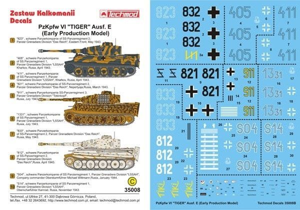1:35 Pz.Kpfw.VI Tiger Ausf.E (Early Production Model)