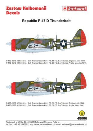 1:48 P-47D Thunderbolt