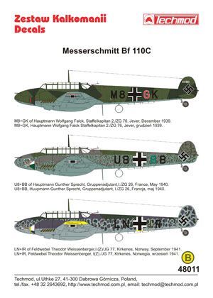 1:48 Messerschmitt Bf 110C