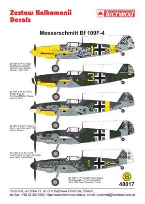 1:48 Messerschmitt Bf 109F-4