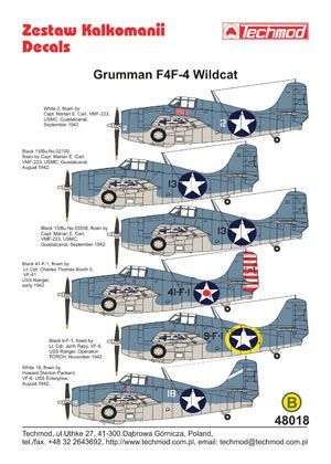 1:48 Grumman F4F-4 Wildcat