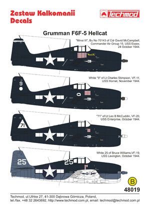 1:48 Grumman F6F-5 Hellcat