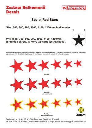 1:48 Soviet Red Stars WWII
