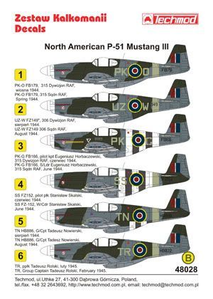 1:48 North American P-51 Mustang III