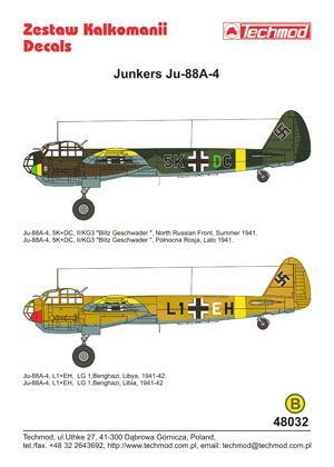 1:48 Junkers Ju 88A-4