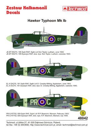 1:48 Hawker Typhoon IB