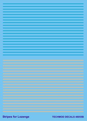 1:48 Stripes for Lozenge