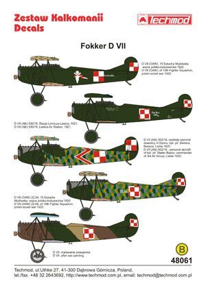 1:48 Fokker D.VII