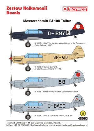 1:48 Messerschmitt Bf 108 Taifun