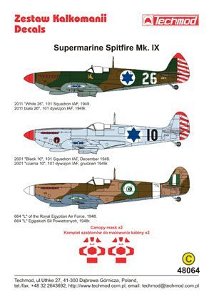 1:48 Supermarine Spitfire Mk.IX