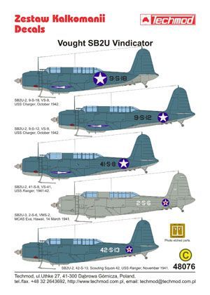 1:48 Vought SB2U Vindicator
