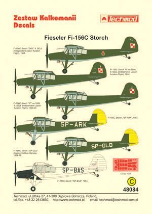 1:48 Fieseler Fi 156C Storch